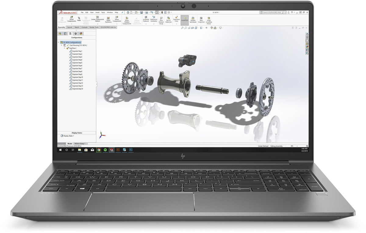 HP ZBook Power G8 I7 32GB 512SSD 15" Refurbished 4*