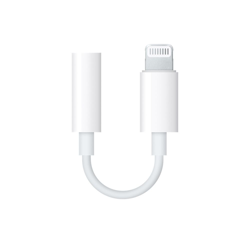 APPLE LIGHTNING TO 3,5 AUDIO JACK ADAPTER - Simple kopen bij Microforce | Apple - specialist & refurbished expert | Gratis afhalen in Gentbrugge, Antwerpen & Oudenaarde of snelle levering in België!