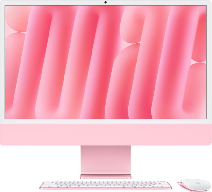 Apple iMac 24" 4.5K M4 16GB 256SSD Pink Refurbished 5* M