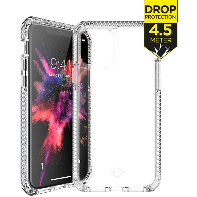 ITSKINS iPhone 11 Pro Level 3 SupremeClear Transparent - Simple kopen bij Microforce | Apple - specialist & refurbished expert | Gratis afhalen in Gentbrugge, Antwerpen & Oudenaarde of snelle levering in België!