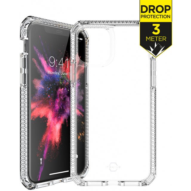 ITSKINS iPhone 11 Pro Max Level 3 SupremeClear Transparent - Simple kopen bij Microforce | Apple - specialist & refurbished expert | Gratis afhalen in Gentbrugge, Antwerpen & Oudenaarde of snelle levering in België!