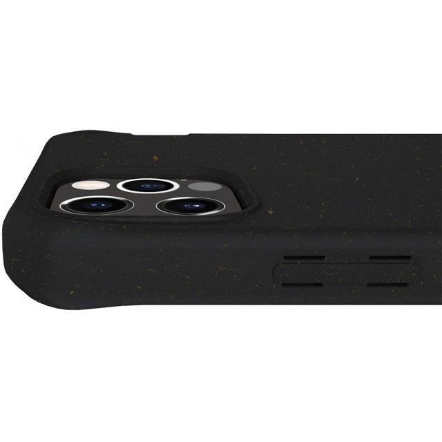 ITSKINS iPhone 12 Pro Max Level 2 FeroniaBio Black - Simple kopen bij Microforce | Apple - specialist & refurbished expert | Gratis afhalen in Gentbrugge, Antwerpen & Oudenaarde of snelle levering in België!