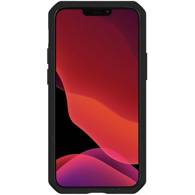 ITSKINS iPhone 12 Pro Max Level 2 FeroniaBio Black - Simple kopen bij Microforce | Apple - specialist & refurbished expert | Gratis afhalen in Gentbrugge, Antwerpen & Oudenaarde of snelle levering in België!