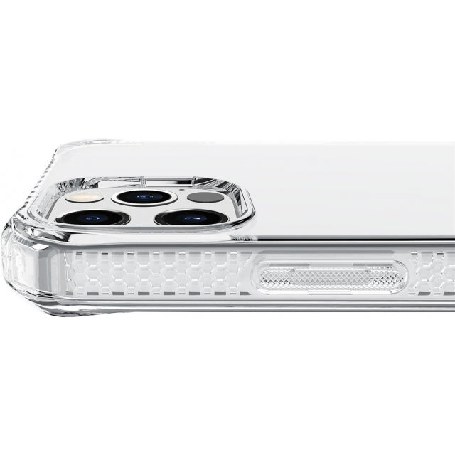 ITSKINS iPhone 12 Pro Max Level 2 SpectrumClear Transparent - Simple kopen bij Microforce | Apple - specialist & refurbished expert | Gratis afhalen in Gentbrugge, Antwerpen & Oudenaarde of snelle levering in België!