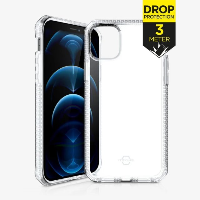 ITSKINS iPhone 12 Pro Max Level 2 SpectrumClear Transparent - Simple kopen bij Microforce | Apple - specialist & refurbished expert | Gratis afhalen in Gentbrugge, Antwerpen & Oudenaarde of snelle levering in België!