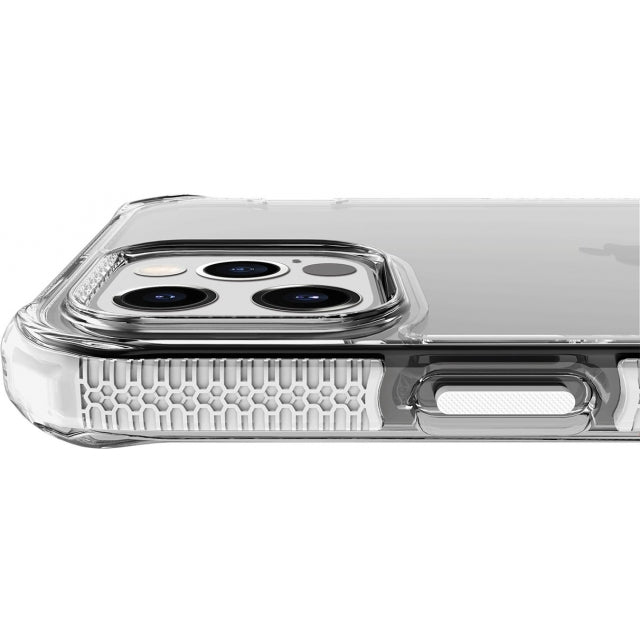 ITSKINS iPhone 12 Pro Max Level 3 SupremeClear White Transp. - Simple kopen bij Microforce | Apple - specialist & refurbished expert | Gratis afhalen in Gentbrugge, Antwerpen & Oudenaarde of snelle levering in België!