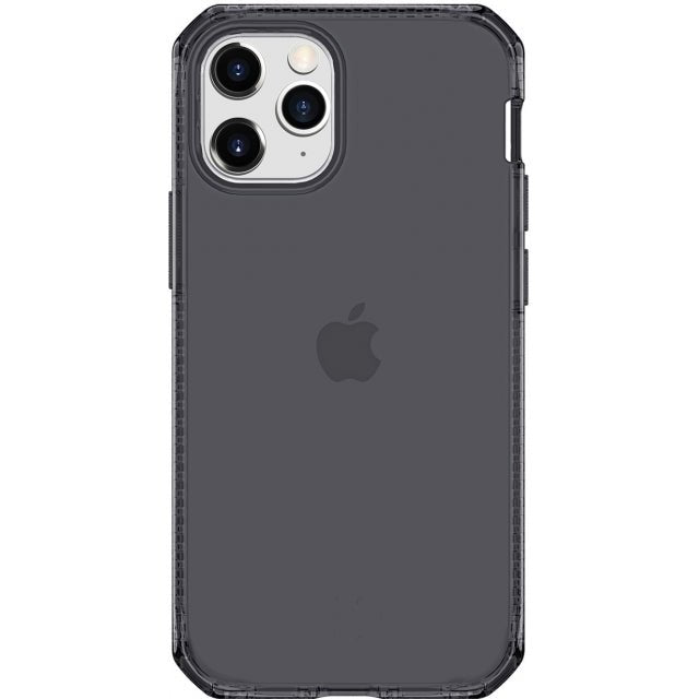 ITSKINS iPhone 12/12 Pro Level 2 SpectrumClear Smoke - Simple kopen bij Microforce | Apple - specialist & refurbished expert | Gratis afhalen in Gentbrugge, Antwerpen & Oudenaarde of snelle levering in België!