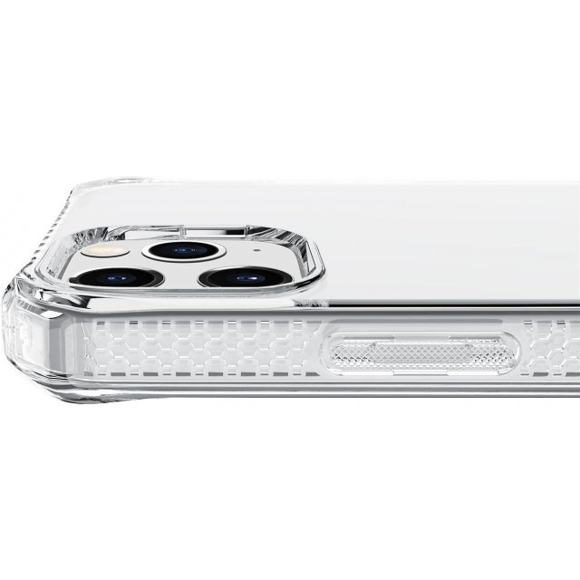 ITSKINS iPhone 12/12 Pro Level 2 SpectrumClear Transparent - Simple kopen bij Microforce | Apple - specialist & refurbished expert | Gratis afhalen in Gentbrugge, Antwerpen & Oudenaarde of snelle levering in België!
