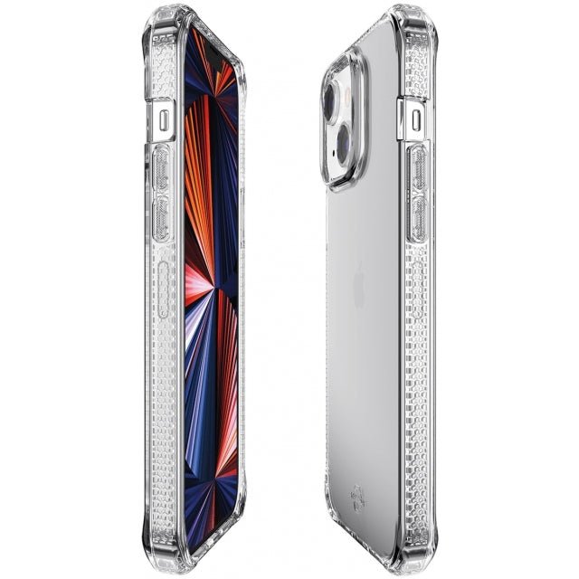 ITSKINS iPhone 13/14 Level 2 SpectrumClear Transparent - Simple kopen bij Microforce | Apple - specialist & refurbished expert | Gratis afhalen in Gentbrugge, Antwerpen & Oudenaarde of snelle levering in België!