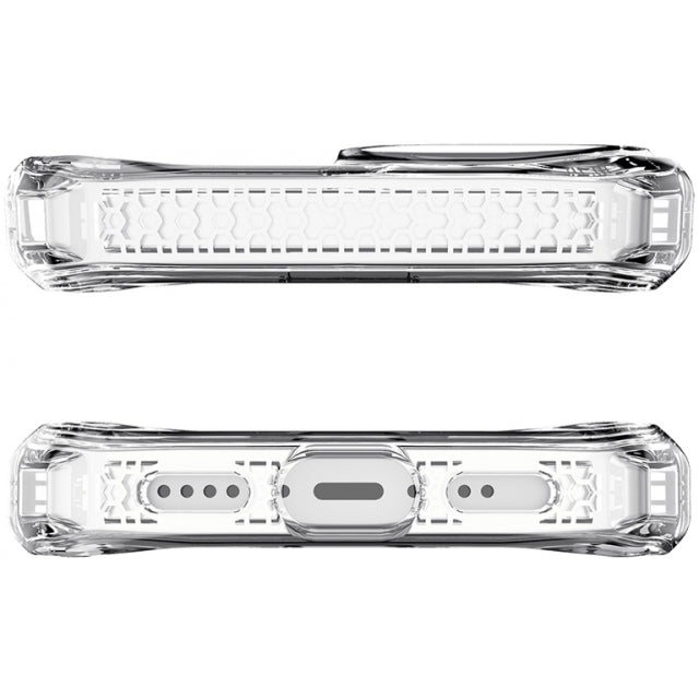 ITSKINS iPhone 13/14 Level 2 SpectrumClear Transparent - Simple kopen bij Microforce | Apple - specialist & refurbished expert | Gratis afhalen in Gentbrugge, Antwerpen & Oudenaarde of snelle levering in België!