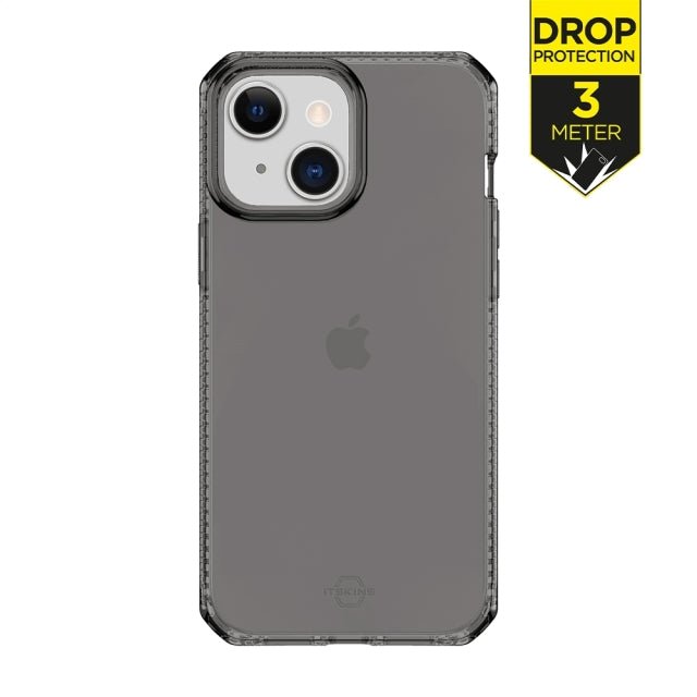 ITSKINS iPhone 13 Mini Level 2 SpectrumClear Smoke - Simple kopen bij Microforce | Apple - specialist & refurbished expert | Gratis afhalen in Gentbrugge, Antwerpen & Oudenaarde of snelle levering in België!