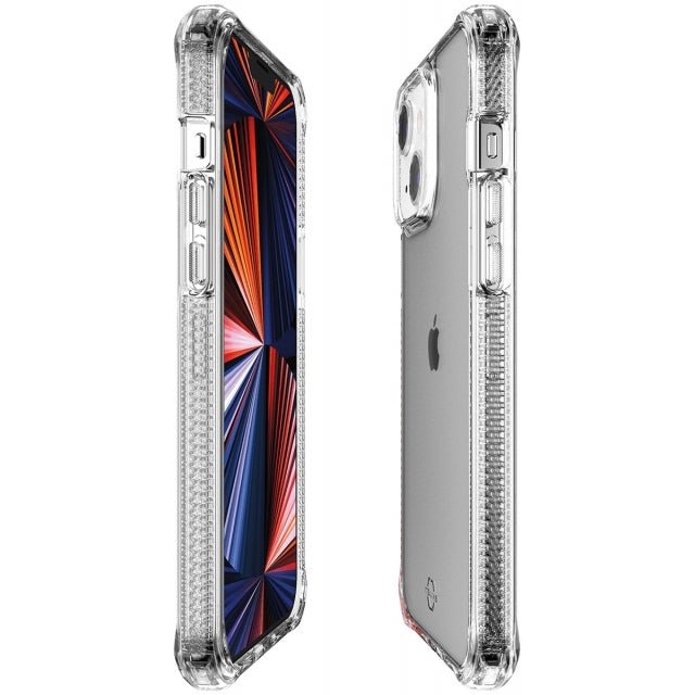 ITSKINS iPhone 13 Mini Level 3 SupremeClear Transparent - Simple kopen bij Microforce | Apple - specialist & refurbished expert | Gratis afhalen in Gentbrugge, Antwerpen & Oudenaarde of snelle levering in België!