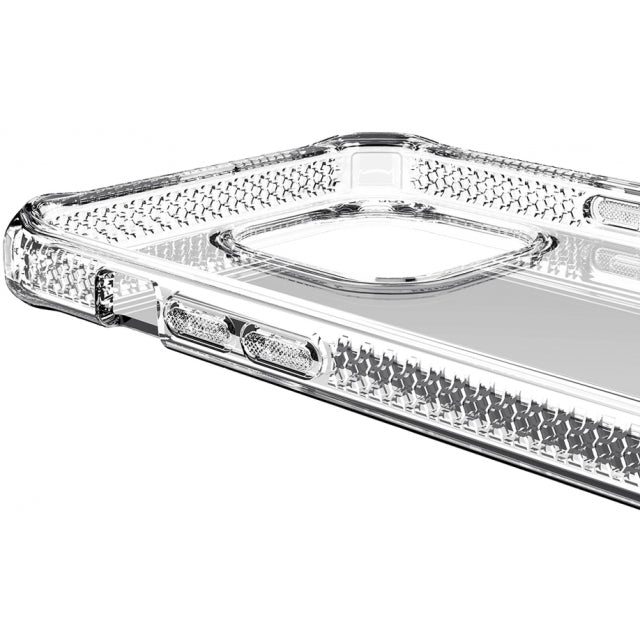 ITSKINS iPhone 13 Pro Level 2 SpectrumClear Transparent - Simple kopen bij Microforce | Apple - specialist & refurbished expert | Gratis afhalen in Gentbrugge, Antwerpen & Oudenaarde of snelle levering in België!