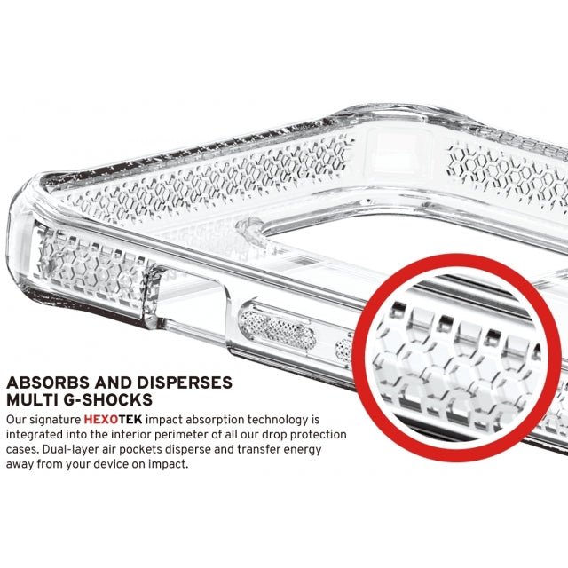 ITSKINS iPhone 13 Pro Level 2 SpectrumClear Transparent - Simple kopen bij Microforce | Apple - specialist & refurbished expert | Gratis afhalen in Gentbrugge, Antwerpen & Oudenaarde of snelle levering in België!