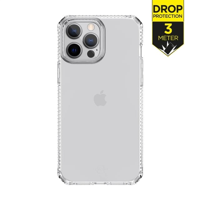 ITSKINS iPhone 13 Pro Level 2 SpectrumClear Transparent - Simple kopen bij Microforce | Apple - specialist & refurbished expert | Gratis afhalen in Gentbrugge, Antwerpen & Oudenaarde of snelle levering in België!