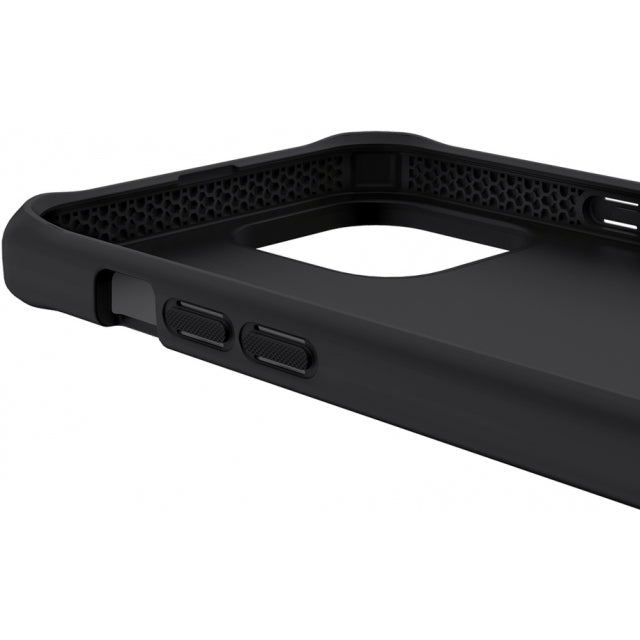 ITSKINS iPhone 13 Pro Max Level 2 SpectrumSolid Plain Black - Simple kopen bij Microforce | Apple - specialist & refurbished expert | Gratis afhalen in Gentbrugge, Antwerpen & Oudenaarde of snelle levering in België!