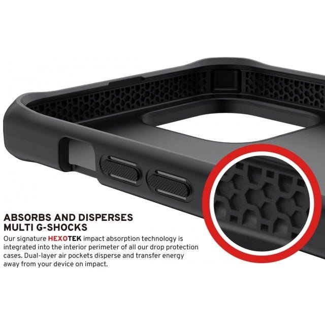 ITSKINS iPhone 13 Pro Max Level 2 SpectrumSolid Plain Black - Simple kopen bij Microforce | Apple - specialist & refurbished expert | Gratis afhalen in Gentbrugge, Antwerpen & Oudenaarde of snelle levering in België!