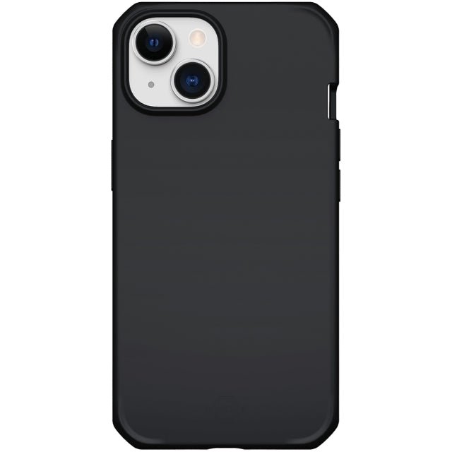 ITSKINS iPhone 13/14 Level 2 SpectrumSolid Plain Black - Simple kopen bij Microforce | Apple - specialist & refurbished expert | Gratis afhalen in Gentbrugge, Antwerpen & Oudenaarde of snelle levering in België!