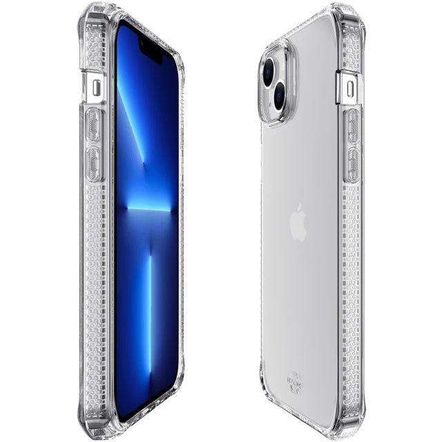ITSKINS iPhone 14 Plus Level 2 SpectrumClear Transparent - Simple kopen bij Microforce | Apple - specialist & refurbished expert | Gratis afhalen in Gentbrugge, Antwerpen & Oudenaarde of snelle levering in België!