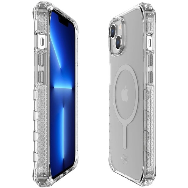 ITSKINS iPhone 14 Plus Level 3 SupremeMagClear Transparent - Simple kopen bij Microforce | Apple - specialist & refurbished expert | Gratis afhalen in Gentbrugge, Antwerpen & Oudenaarde of snelle levering in België!