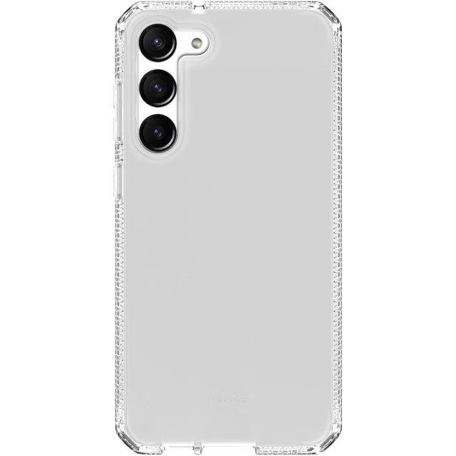 ITSKINS Samsung S23 Level 2 SpectrumClear Transparent - Simple kopen bij Microforce | Apple - specialist & refurbished expert | Gratis afhalen in Gentbrugge, Antwerpen & Oudenaarde of snelle levering in België!