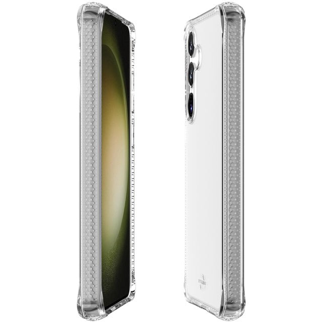ITSKINS Samsung S24 Level 2 SpectrumClear Transparent - Simple kopen bij Microforce | Apple - specialist & refurbished expert | Gratis afhalen in Gentbrugge, Antwerpen & Oudenaarde of snelle levering in België!