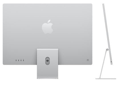 Apple iMac 24" 4.5K M3 8GB 512SSD Silver - Nieuw in box - Simple kopen bij Microforce | Apple - specialist & refurbished expert | Gratis afhalen in Gentbrugge, Antwerpen & Oudenaarde of snelle levering in België!
