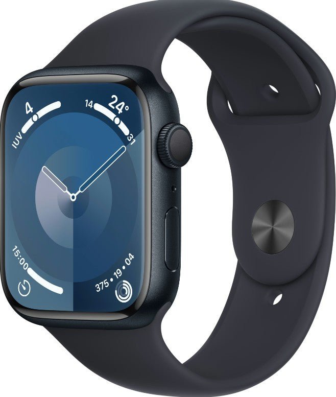 Apple Watch Series 9 Alu 45mm Black/Black GPS Refurb 4* M - Simple kopen bij Microforce | Apple - specialist & refurbished expert | Gratis afhalen in Gentbrugge, Antwerpen & Oudenaarde of snelle levering in België!