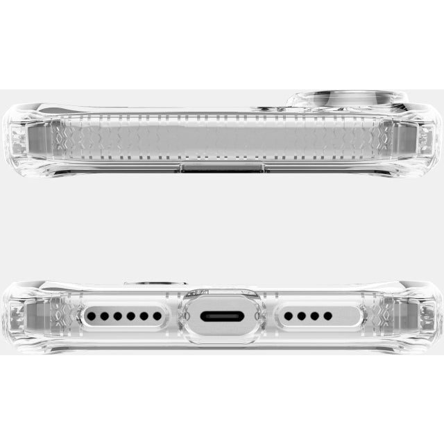 ITSKINS iPhone 16 Level 2 SpectrumClear Transparent - Simple kopen bij Microforce | Apple - specialist & refurbished expert | Gratis afhalen in Gentbrugge, Antwerpen & Oudenaarde of snelle levering in België!