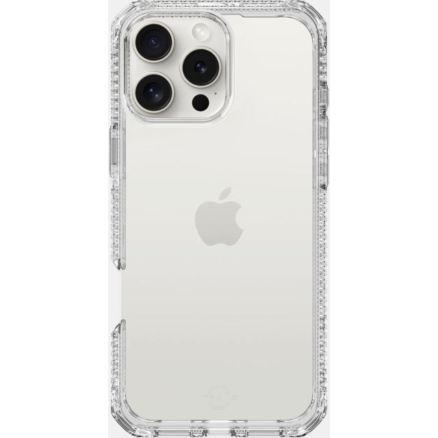 ITSKINS iPhone 16 Pro Max Level 2 SpectrumClear Transparent - Simple kopen bij Microforce | Apple - specialist & refurbished expert | Gratis afhalen in Gentbrugge, Antwerpen & Oudenaarde of snelle levering in België!