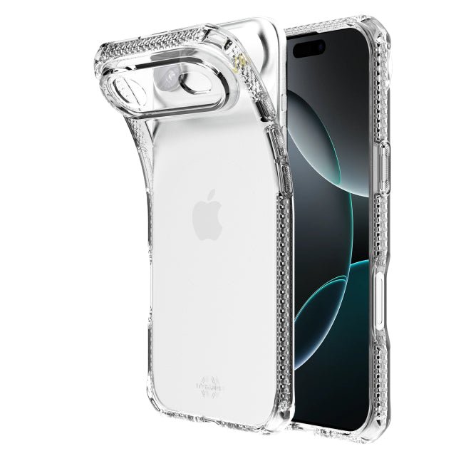 ITSKINS iPhone Air Level 2 SpectrumClear Transparent - Simple kopen bij Microforce | Apple - specialist & refurbished expert | Gratis afhalen in Gentbrugge, Antwerpen & Oudenaarde of snelle levering in België!