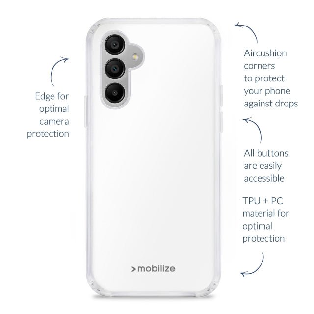 Mobilize Naked Protection Samsung Galaxy S23 Ultra Clear - Simple kopen bij Microforce | Apple - specialist & refurbished expert | Gratis afhalen in Gentbrugge, Antwerpen & Oudenaarde of snelle levering in België!