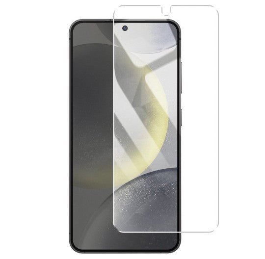 Samsung S24 / S25 Hard Tempered Screenprotector - Simple kopen bij Microforce | Apple - specialist & refurbished expert | Gratis afhalen in Gentbrugge, Antwerpen & Oudenaarde of snelle levering in België!