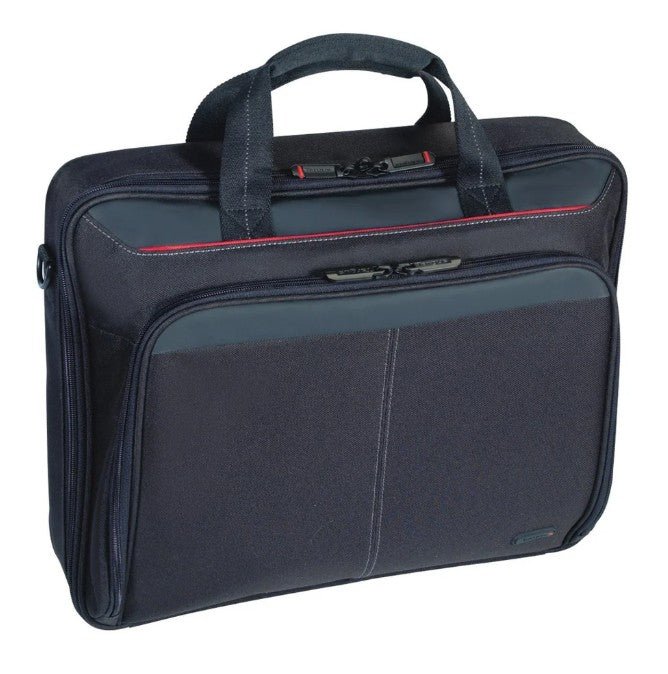 Targus Classic Clamshell 14" Laptop carrying case - Simple kopen bij Microforce | Apple - specialist & refurbished expert | Gratis afhalen in Gentbrugge, Antwerpen & Oudenaarde of snelle levering in België!