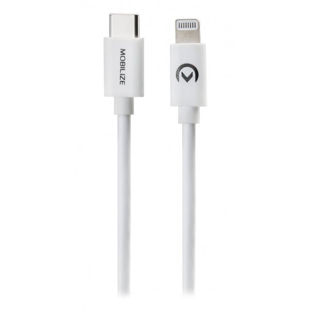 Mobilize Fast Charge/Sync Cable USB - C to MFi Lightning 1m - Simple kopen bij Microforce | Apple - specialist & refurbished expert | Gratis afhalen in Gentbrugge, Antwerpen & Oudenaarde of snelle levering in België!