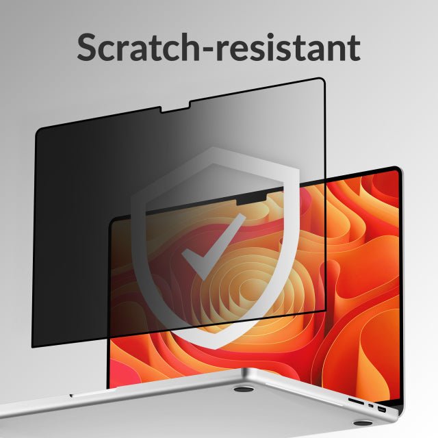 Mobilize Privacy Screen Protector MacBook Air 13.6i 2022 - 24 - Simple kopen bij Microforce | Apple - specialist & refurbished expert | Gratis afhalen in Gentbrugge, Antwerpen & Oudenaarde of snelle levering in België!