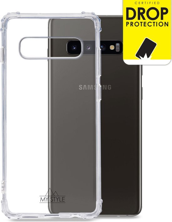 My Style Protective Flex Case Samsung Galaxy S10 Plus Clear - Simple kopen bij Microforce | Apple - specialist & refurbished expert | Gratis afhalen in Gentbrugge, Antwerpen & Oudenaarde of snelle levering in België!