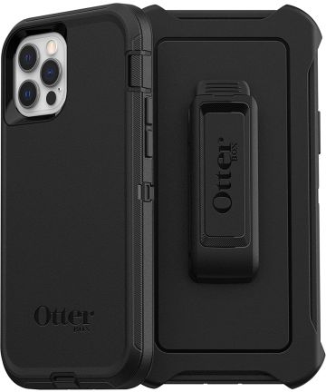 OtterBox Defender Apple iPhone 12/12 Pro black - Simple kopen bij Microforce | Apple - specialist & refurbished expert | Gratis afhalen in Gentbrugge, Antwerpen & Oudenaarde of snelle levering in België!