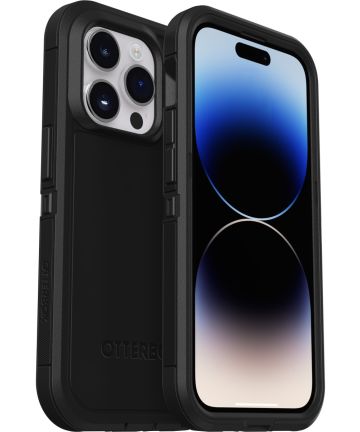 OtterBox Defender Apple iPhone 14 Pro black - Simple kopen bij Microforce | Apple - specialist & refurbished expert | Gratis afhalen in Gentbrugge, Antwerpen & Oudenaarde of snelle levering in België!