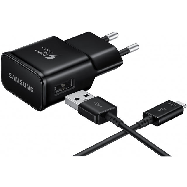 Samsung Fast Charger Adapter en Kabel USB-C zwart