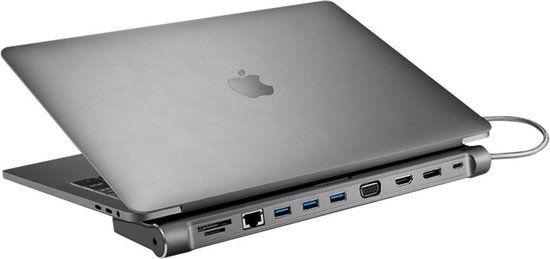 Xtreme Mac Hub Station USB - C Docking - Simple kopen bij Microforce | Apple - specialist & refurbished expert | Gratis afhalen in Gentbrugge, Antwerpen & Oudenaarde of snelle levering in België!