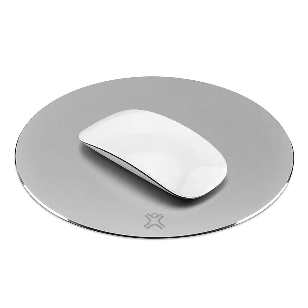 Xtreme Mac Mouse pad, round aluminium, silver - simple kopen bij Microforce | Apple - specialist & refurbished expert | Gratis afhalen in Gentbrugge, Antwerpen & Oudenaarde of snelle levering in België!