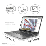 HP ZBook Power G8 I7 32GB 512SSD 15" Refurbished 4*