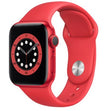 Apple Watch Series 6 Alu 44mm Red/Red GPS Refurbished 5*