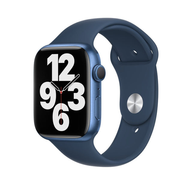 Apple Watch Series 7 Alu 45mm Black/Blue GPS 4G Refurb 5*