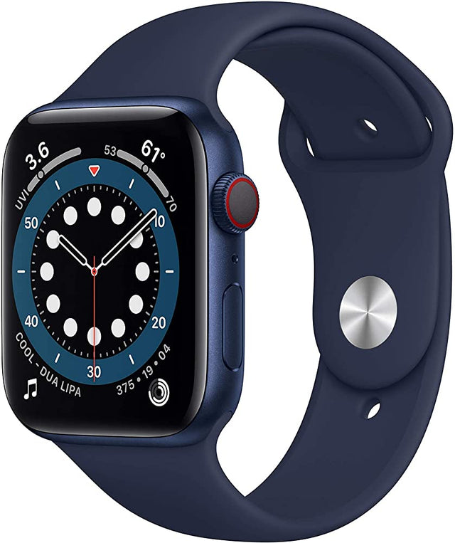 Apple Watch Series 8 Alu 45mm Black/Blue GPS 4G Refurb 4*