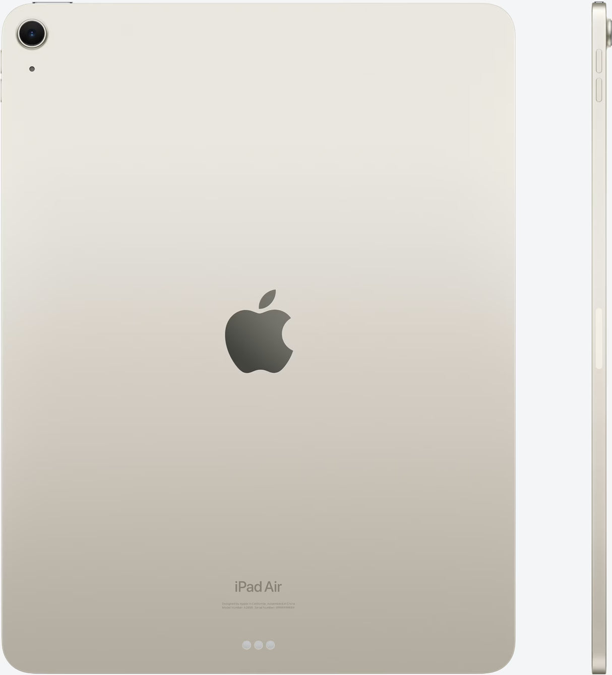 iPad Air 6 13" 2024 M2 128GB Wifi Starlight Refurbished 5* M