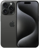 iPhone 15 Pro 128GB Black Titanium Refurbished 3* M