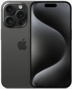 iPhone 15 Pro 128GB Black Titanium Refurbished 3* M