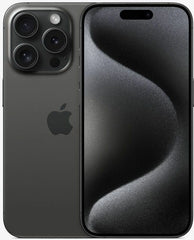 iPhone 15 Pro 128GB Black Titanium Refurbished 3* M